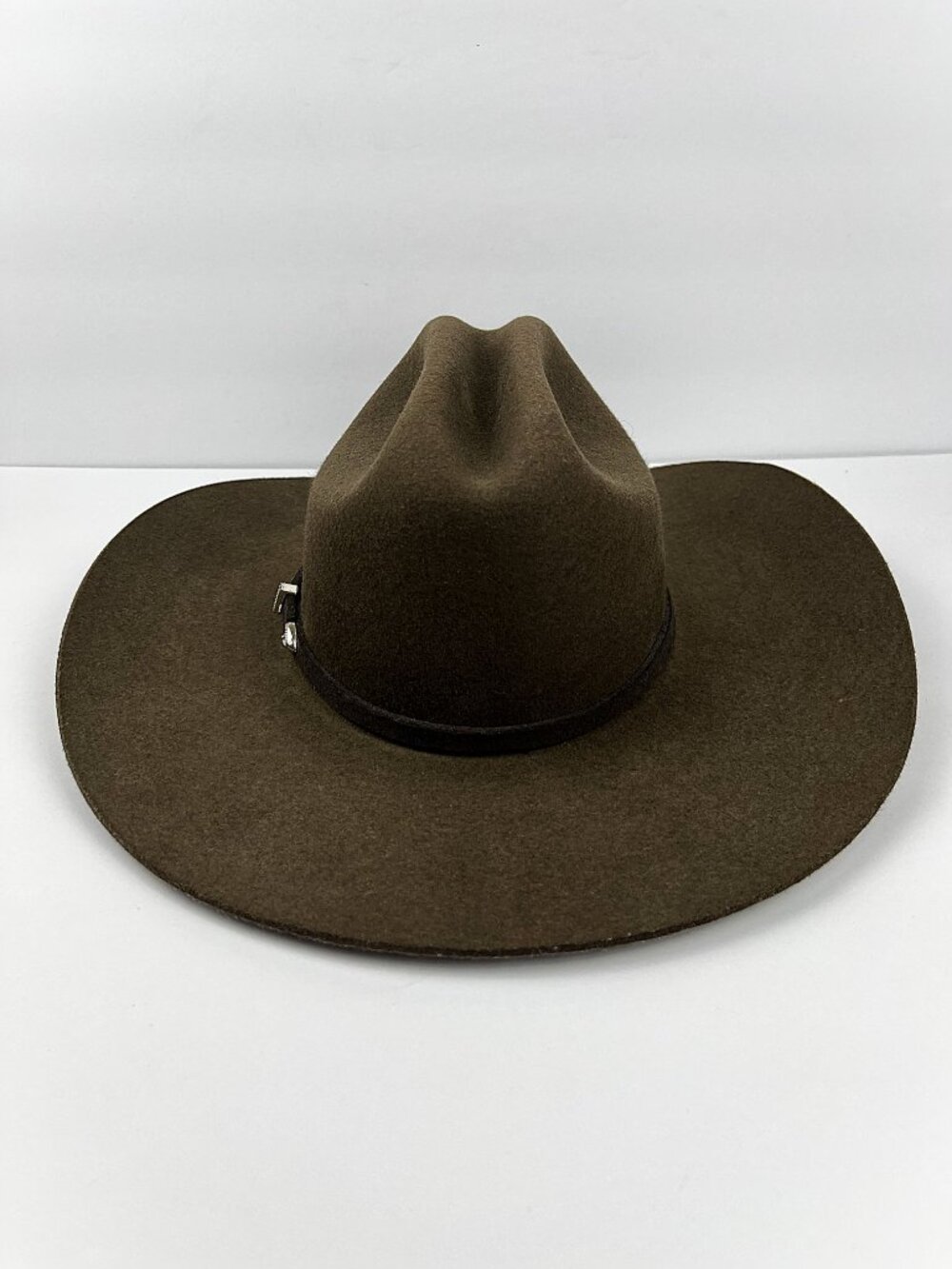 Resistol 3X Wool Tucker Cowboy Hat in Oak Size 6 7/8 - Picture 12 of 16